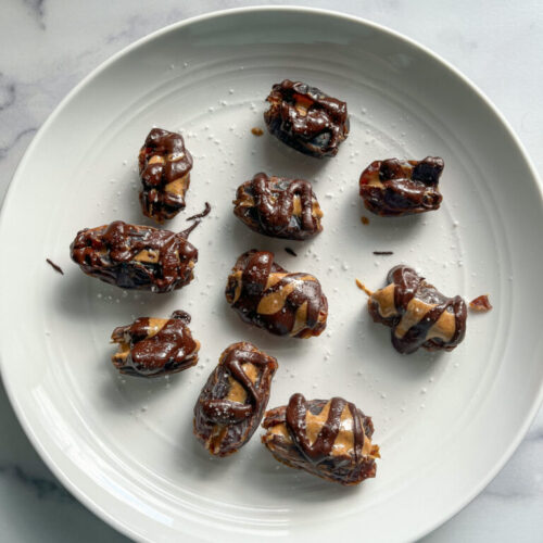 Almond Butter Stuffed Dates